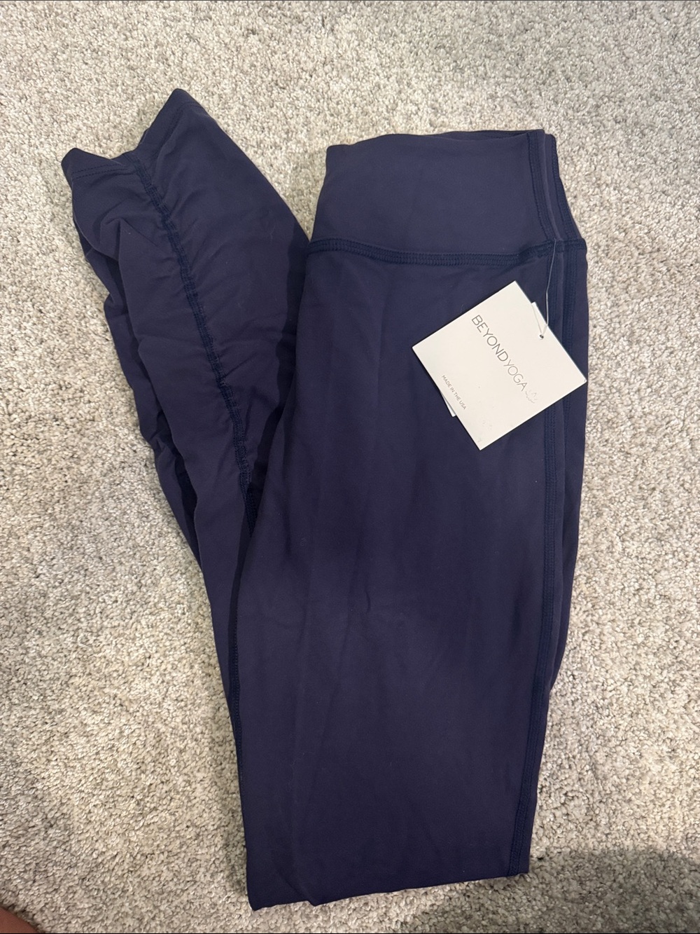 Beyond Yoga Deep Navy Leggings